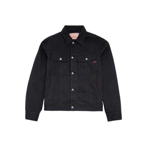DIESEL SS22 Denim Jacket Men's Black