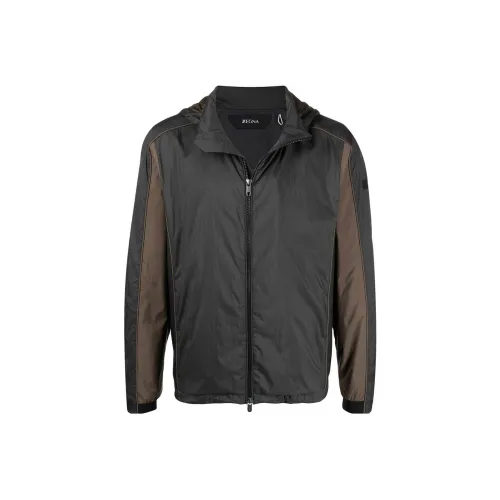 Zzegna Куртки и Пальто Мужской Черный