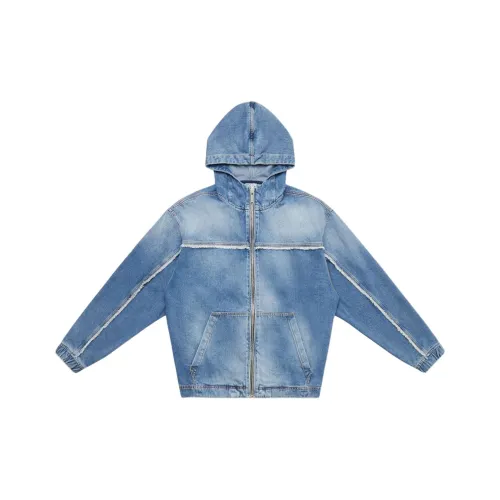 Marcelo Burlon COUNTY OF MILAN SS24 Куртки и Пальто Мужской Индиго