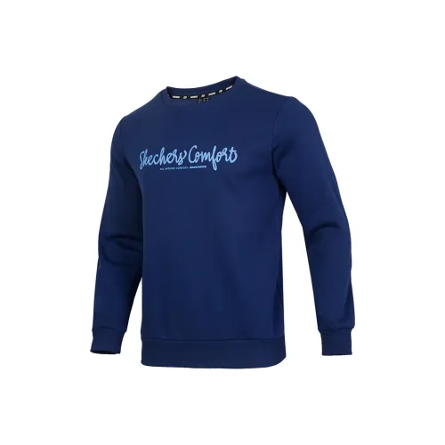 Skechers Vibrant Casual Collection Sports Lifestyle Collection Толстовка Унисекс Medieval Blue