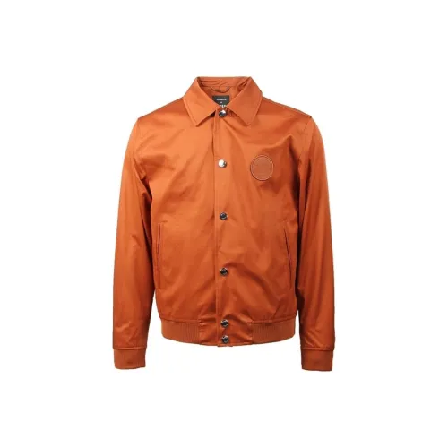Hugo Boss SS24 Куртки и Пальто Мужской Оранжевый Красный