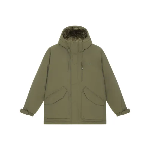 New Balance Sports Life Collection Пуховик-парка Мужской Армейский зеленый