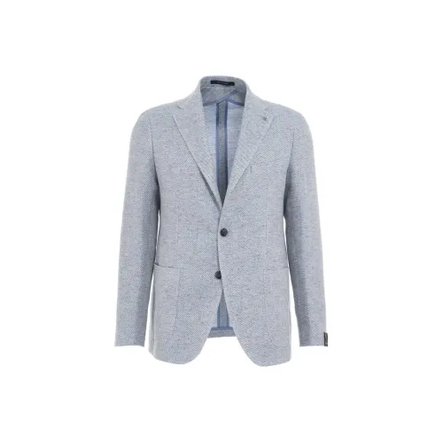 Tagliatore Бизнес-костюм Пальто Мужской Светло-Серый