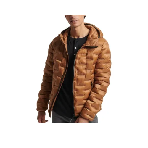SUPERDRY Куртки и Пальто Мужской Табак Коричневый