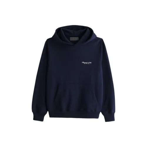 Abercrombie＆Fitch Толстовка Мужская Морской Синий