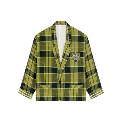 KENZO Травяной Зеленый Мужские Куртки