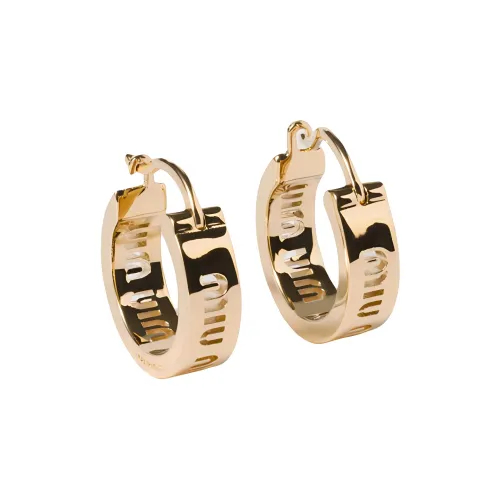 MIU MIU Серьги из бронзы Женские