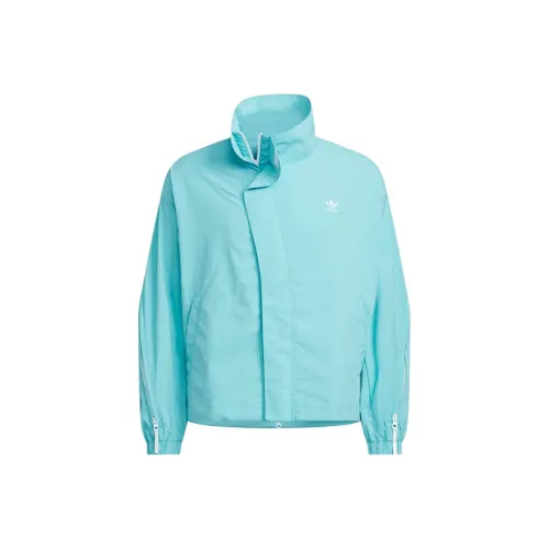 Adidas Originals x KR OP SS24 Куртки и Пальто Мужской Циан