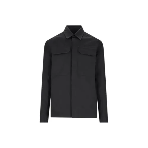 JIL SANDER Мужские черные куртки