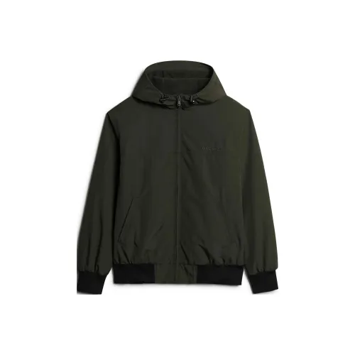 SUPERDRY Куртки и Пальто Мужской Зеленый