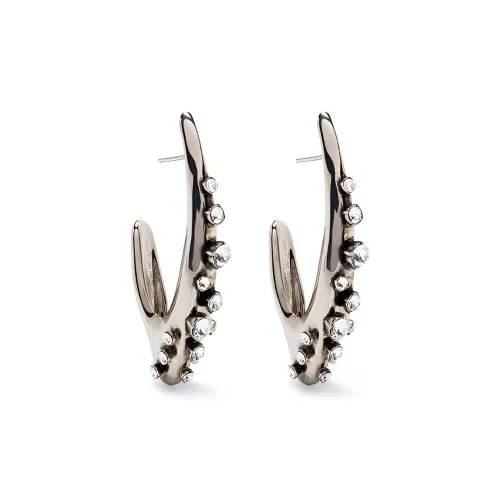 Серьги Alexander McQueen Женские Серебряные