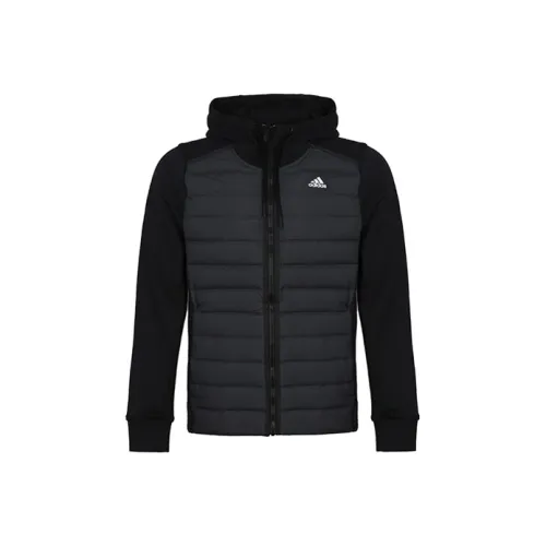 Adidas Пуховик Зимний Мужской Черный