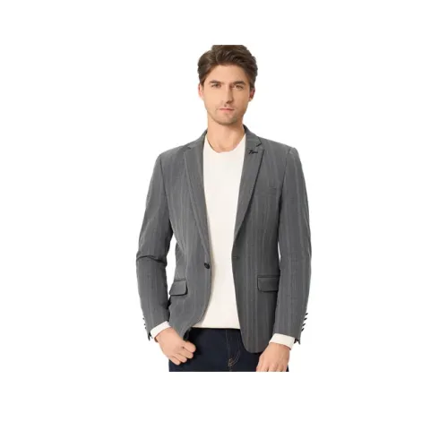 JOSEPH ABBOUD Бизнес-костюм Пальто Мужской Темно-серый