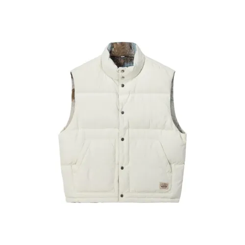 Stussy Белый Мужской Пуховый жилет