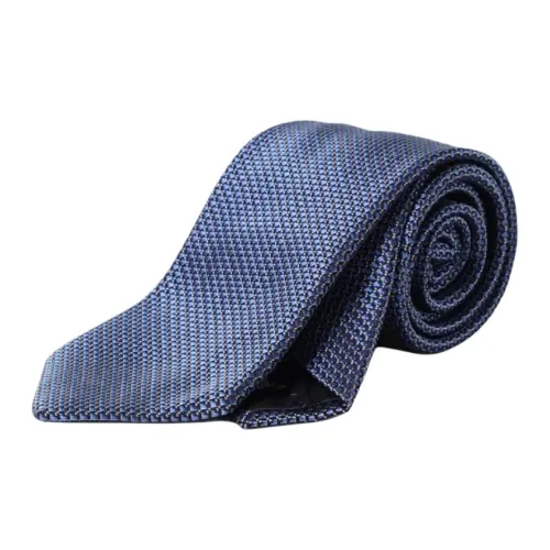 EMPORIO ARMANI Вискоза Шелк Галстуки Мужской Синий