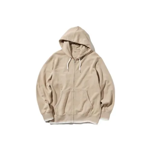 UNIQLO Куртки и Пальто Унисекс Темно-Бежевый