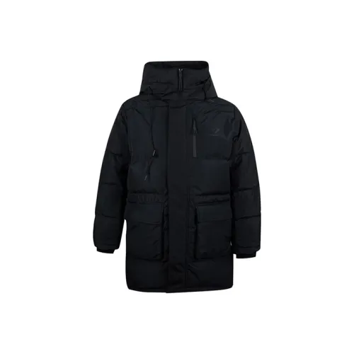 Конверс Черный Мужской Пуховик