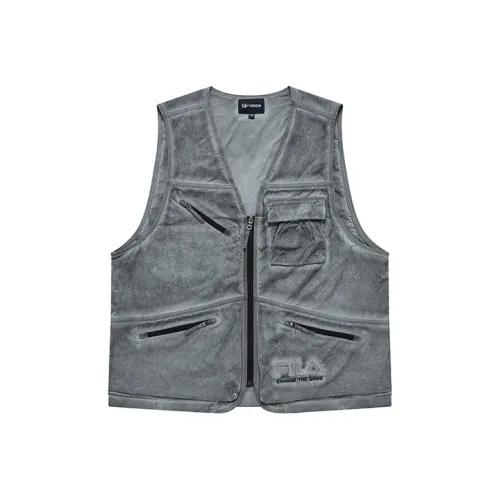 FILA FUSION Туманный Серый Мужские Жилеты