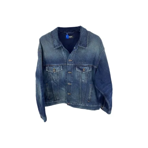 BALENCIAGA Синий Унисекс Джинсовые куртки