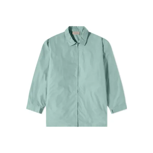Fear of God Essentials Туманно-голубой Унисекс Куртки