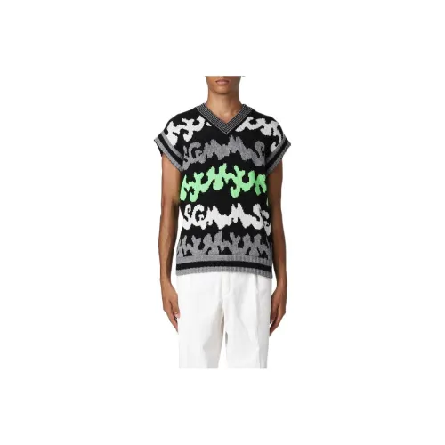 MSGM Серый Мужской Жилеты