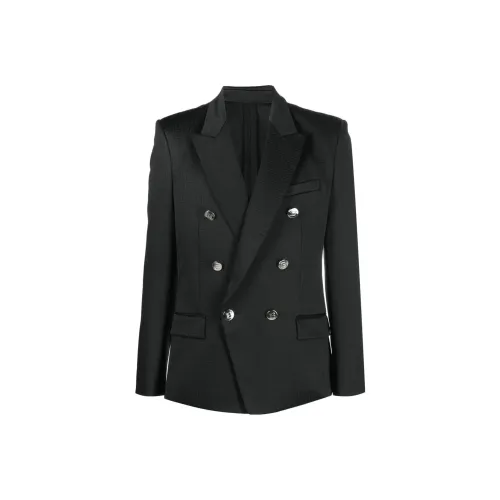 BALMAIN Черные Мужские Деловые Костюмы