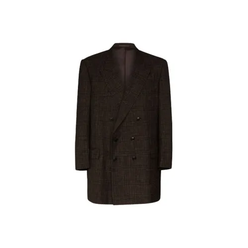 MARTINE ROSE Коричневый Мужской Деловые костюмы