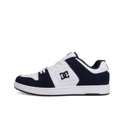 DC Shoes MANTECA 4 S Амортизация Низкий Топ Скейтборд Кроссовки Мужские Синие Белые