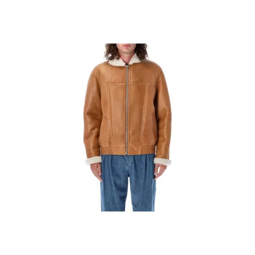 ISABEL MARANT Коричневый Мужские Куртки