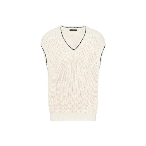 PRADA Белый Мужской Жилеты