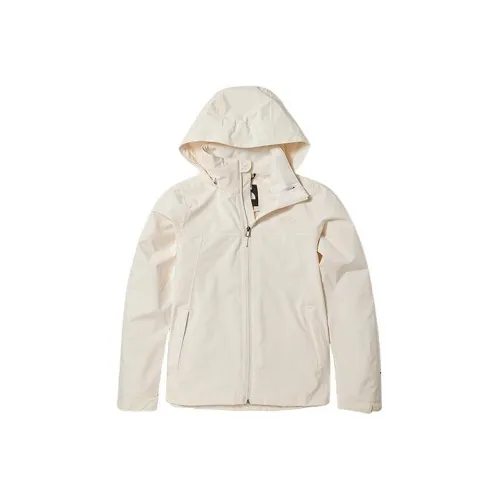 THE NORTH FACE Поход Водонепроницаемый и Ветрозащитный Ветровка Унисекс Экрю