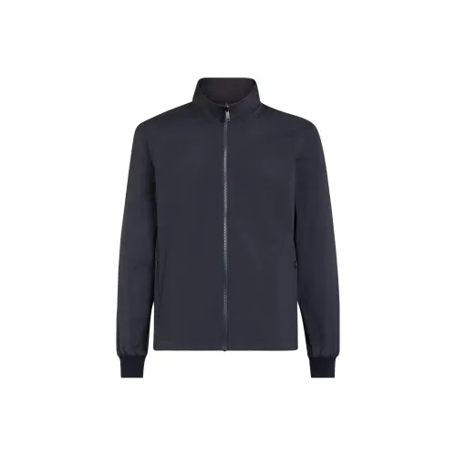 Ermenegildo Zegna Мужские куртки морского синего цвета