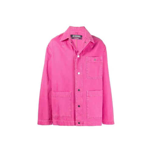 Jacquemus Розовый Мужской Джинсовые Куртки