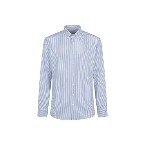 TRAIANO MILANO Рубашка Мужская Синяя