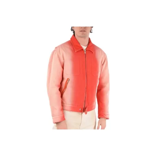DIESEL Розовый Мужской Джинсовые Куртки