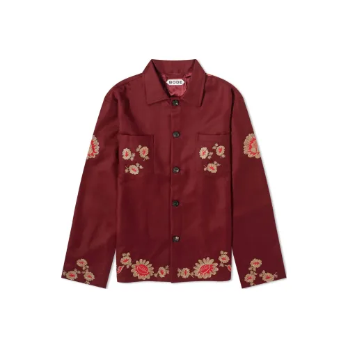 Bode Red Men's Jackets Bode Красный Мужские Куртки