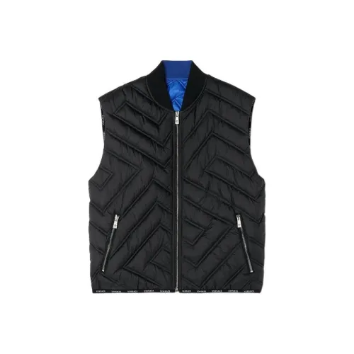 VERSACE Мужские черные жилеты