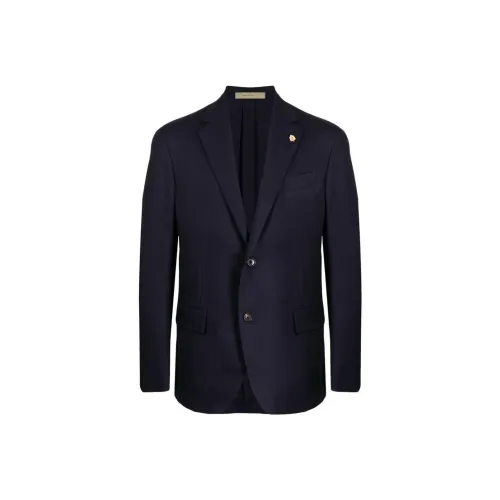 CORNELIANI Бизнес-костюм Пальто Мужской Морской Синий