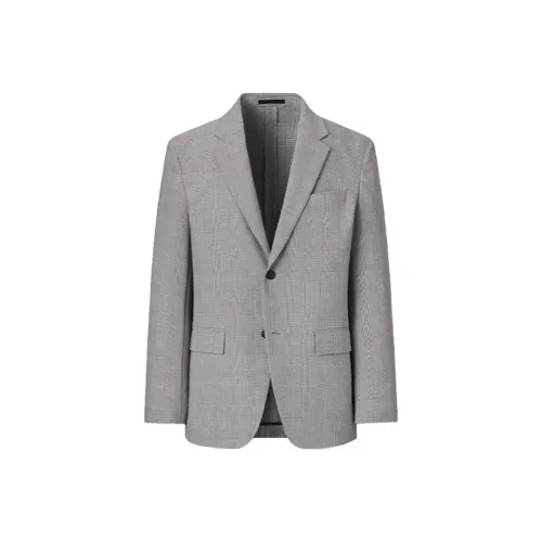 UNIQLO Серый Мужской Деловой костюм