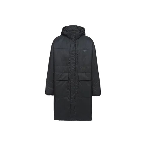 PRADA Мужские черные куртки