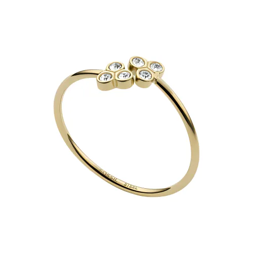 FOSSIL Цирконий Кольца Женские Золото