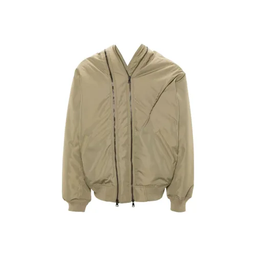 YProject SS24 Куртки Пальто Унисекс Темно-бежевый