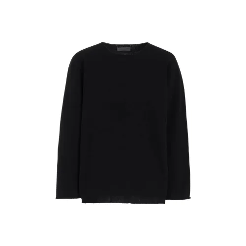 Yohji Yamamoto Черный Мужской Трикотаж
