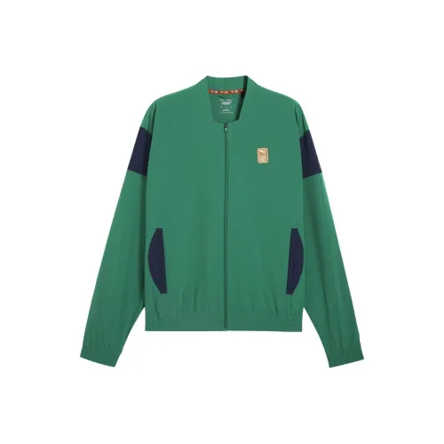 PUMA FIRST MILE Co Бренд Серия Куртки Пальто Мужской Темно-зеленый