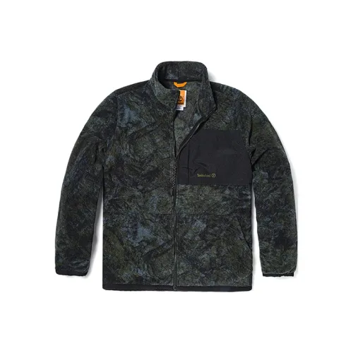 Timberland Флис Одежда Мужская Камуфляж Горы С принтом по всей поверхности