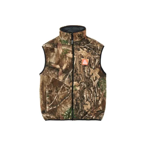 Дворцовый коричневый унисекс жилеты