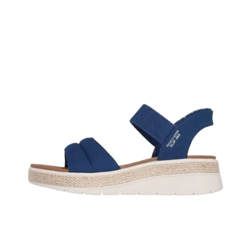 Skechers BOBS Sun Ray Пляжные сандалии Женские Синий