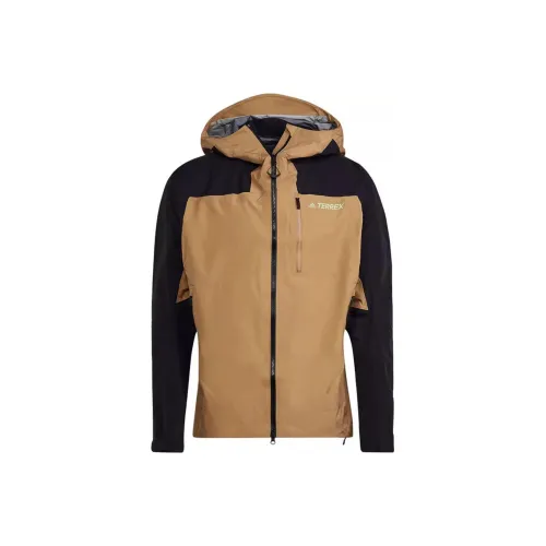 Adidas Techrock Поход Водонепроницаемый Ветрозащитный Дышащий Термический Ветровка Мужская