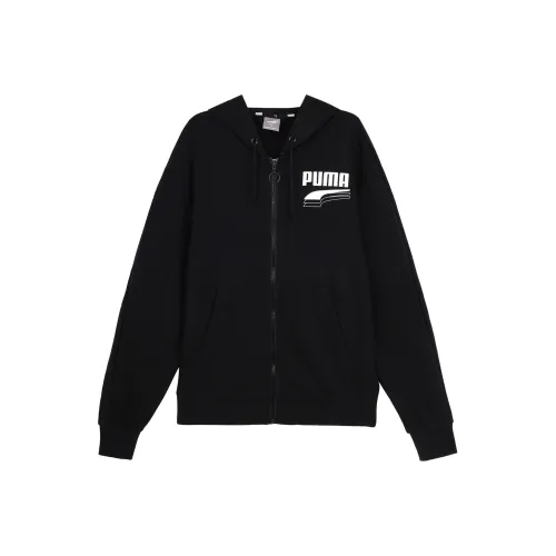 PUMA Мужские черные куртки