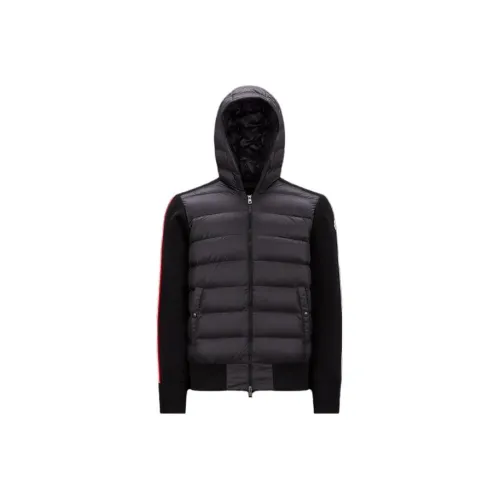 Moncler Кардиган Пуховик Мужской Черный